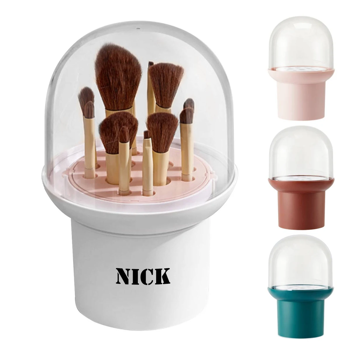 PP Portable cosmetic brush storage box 1