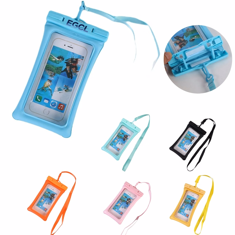 PVC double-sided inflatable mobile phone waterproof bag
