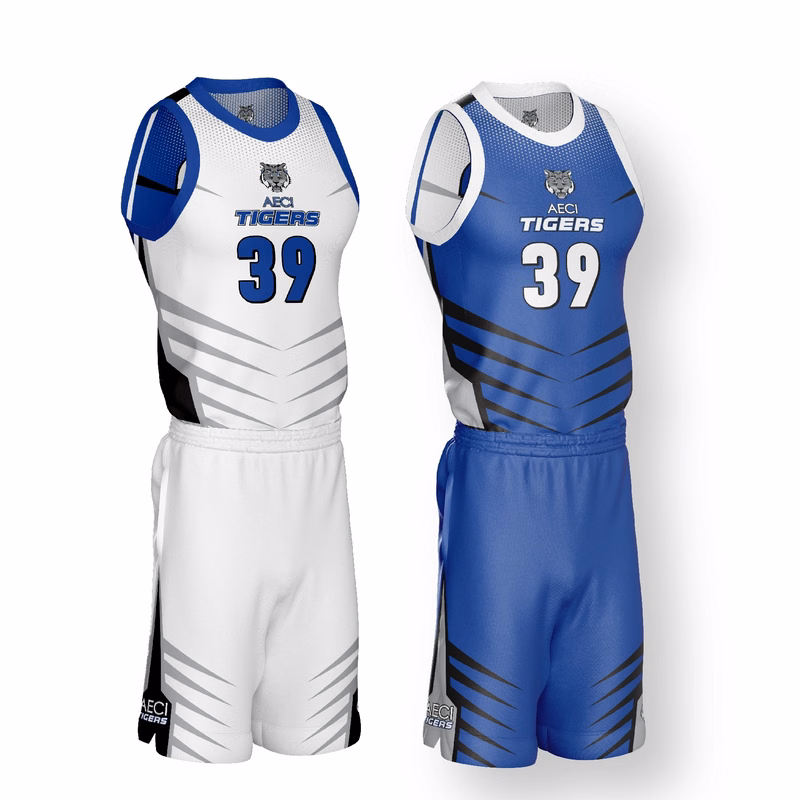 Youth Sublimated Reversible Basketball Uniform Set