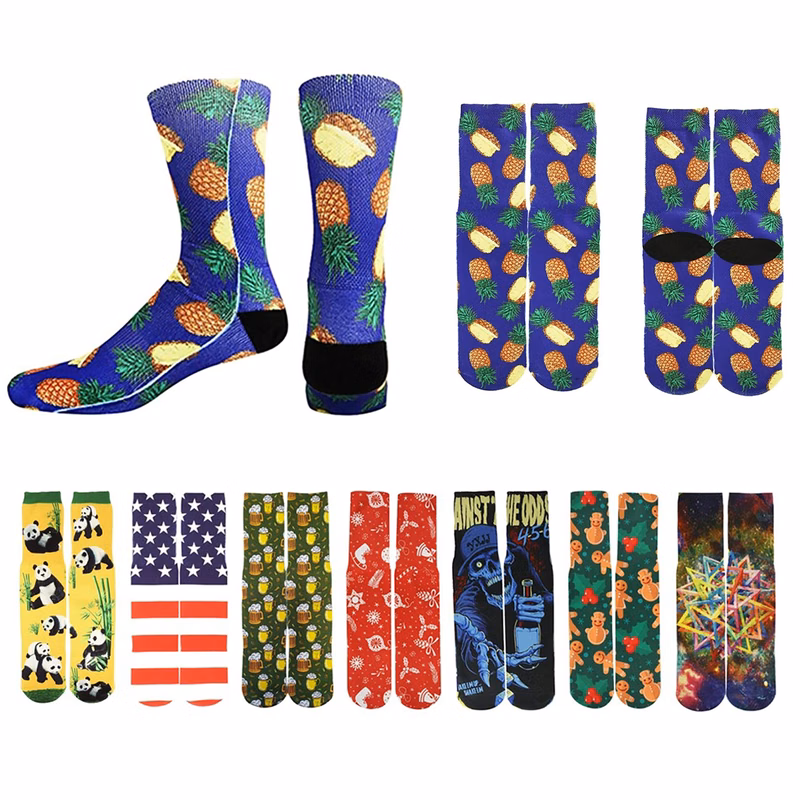 3D Print Socks MOQ 100PCS