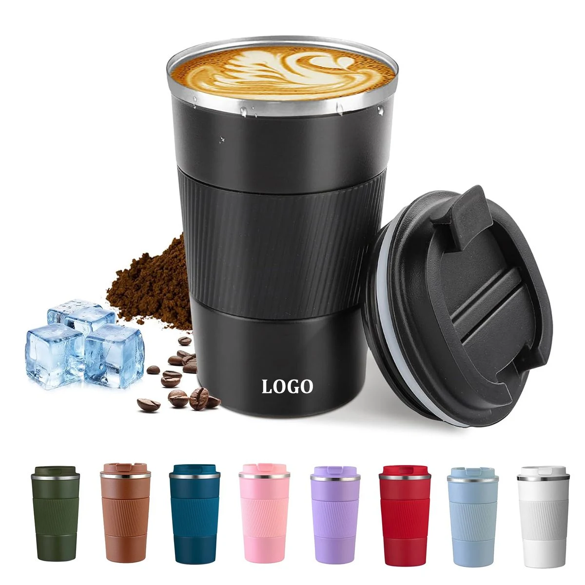 Insulated Ceramic Coating Coffee Mug 1