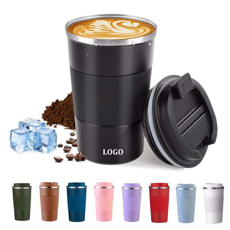 Insulated Ceramic Coating Coffee Mug