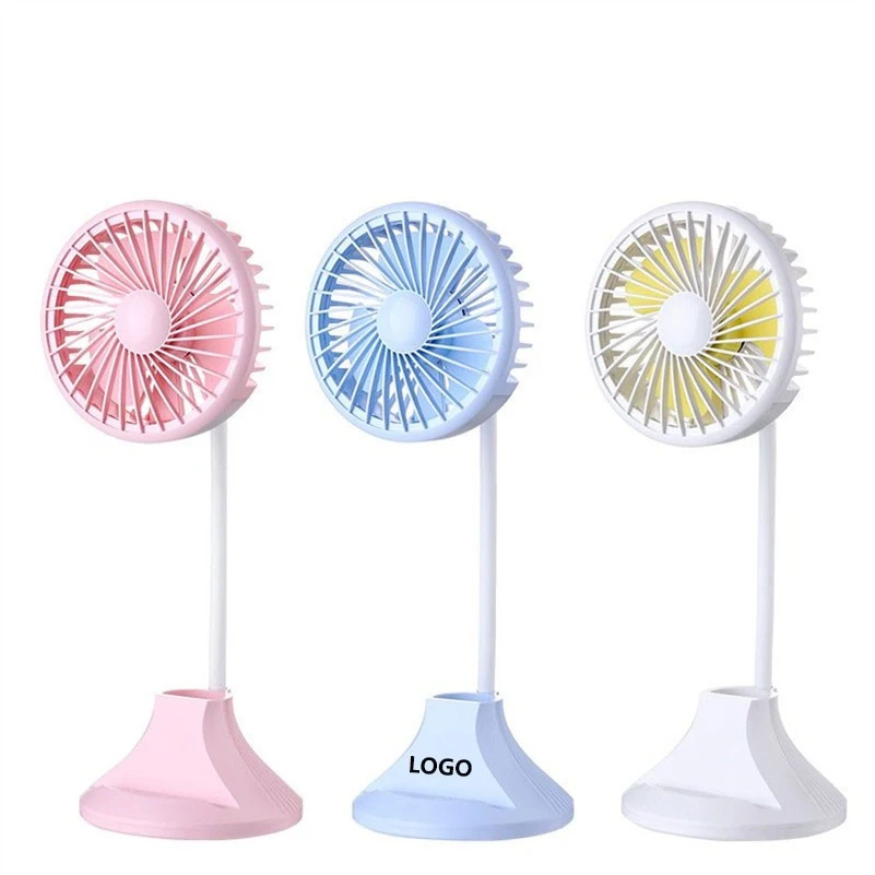 Table Fan With Led Reading Lamp 1