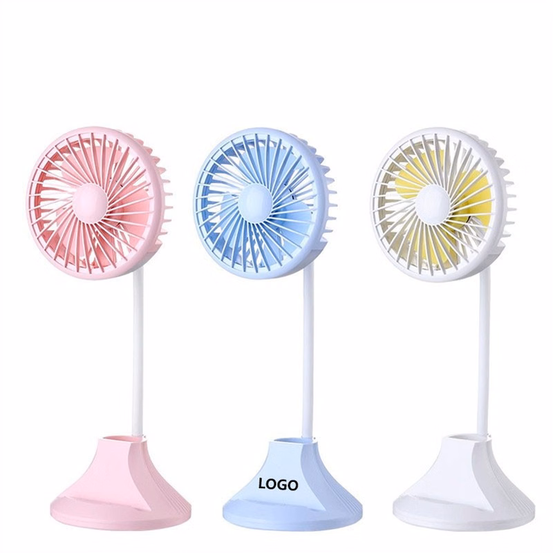 Table Fan With Led Reading Lamp