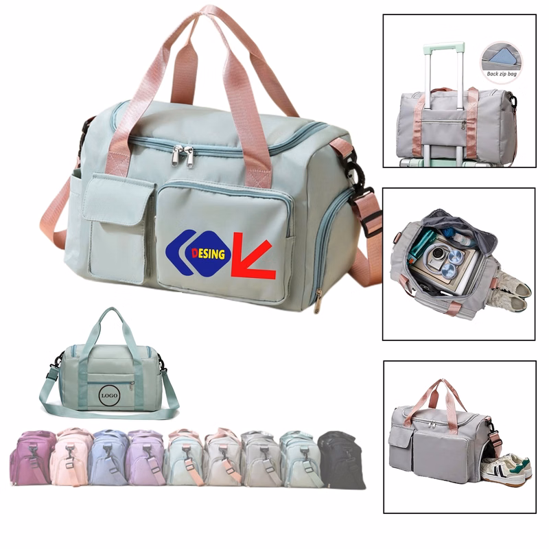 Travel Beach Waterproof Duffel Bag With Compartmen