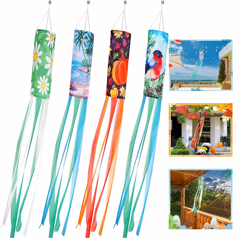 Small Fresh Seasonal Blower Flag Windsock
