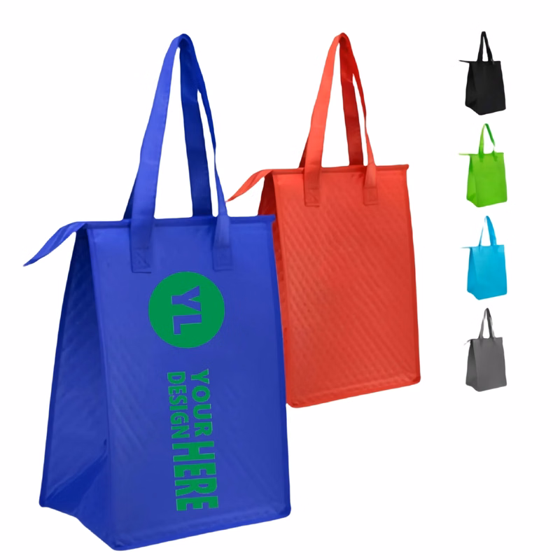Non-Woven Lunch Cooler Tote Bag (9" x 13")