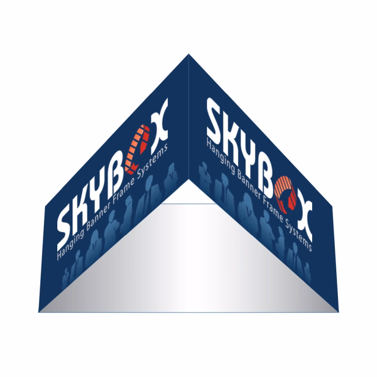 Hanging Banners (Triangle) 24in H; 8ft D
