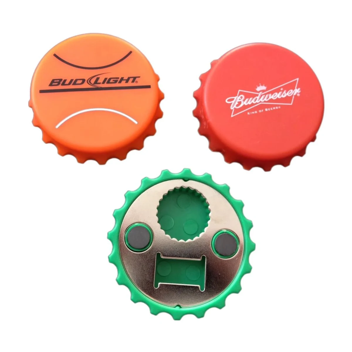 2-in-1 Magnetic Bottle Cap Opener & Fridge Sticker 1