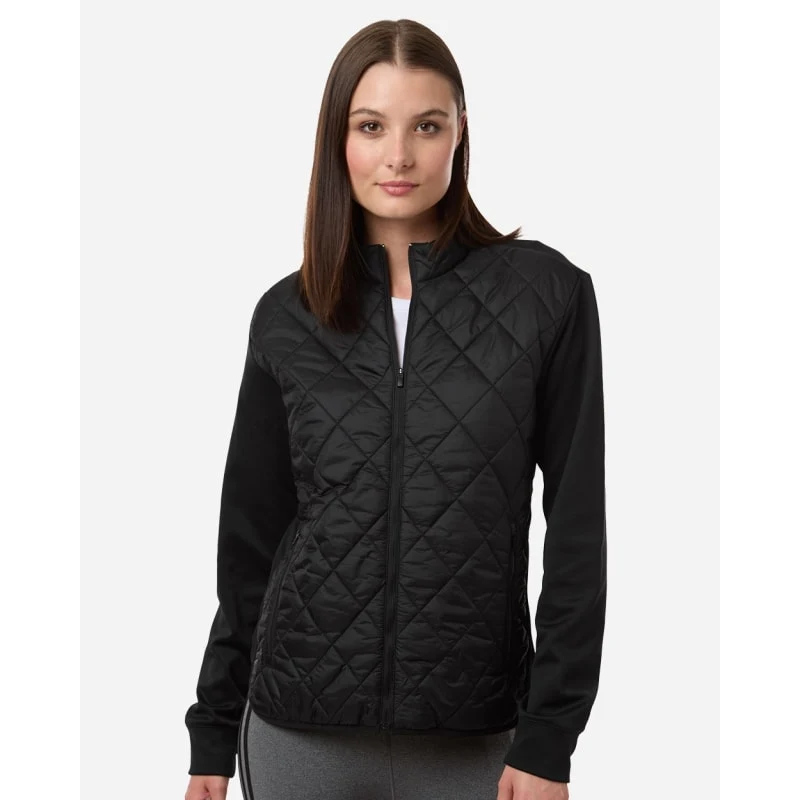 Adidas Women's Ultimate Quilted Full-Zip Jacket - A1009 1