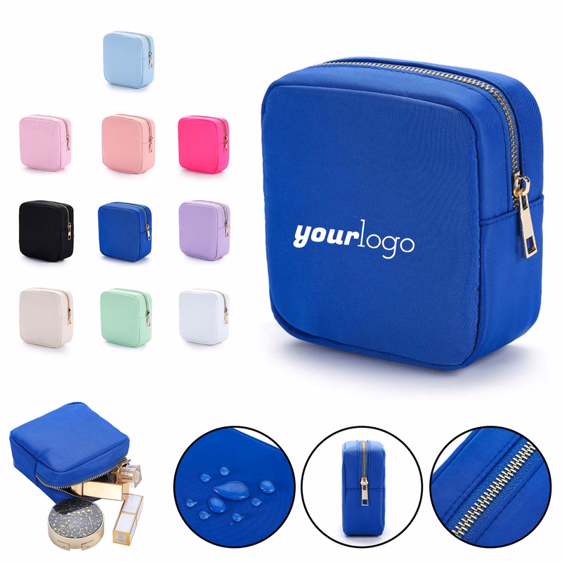 Travel Zipper Cosmetic Pouch
