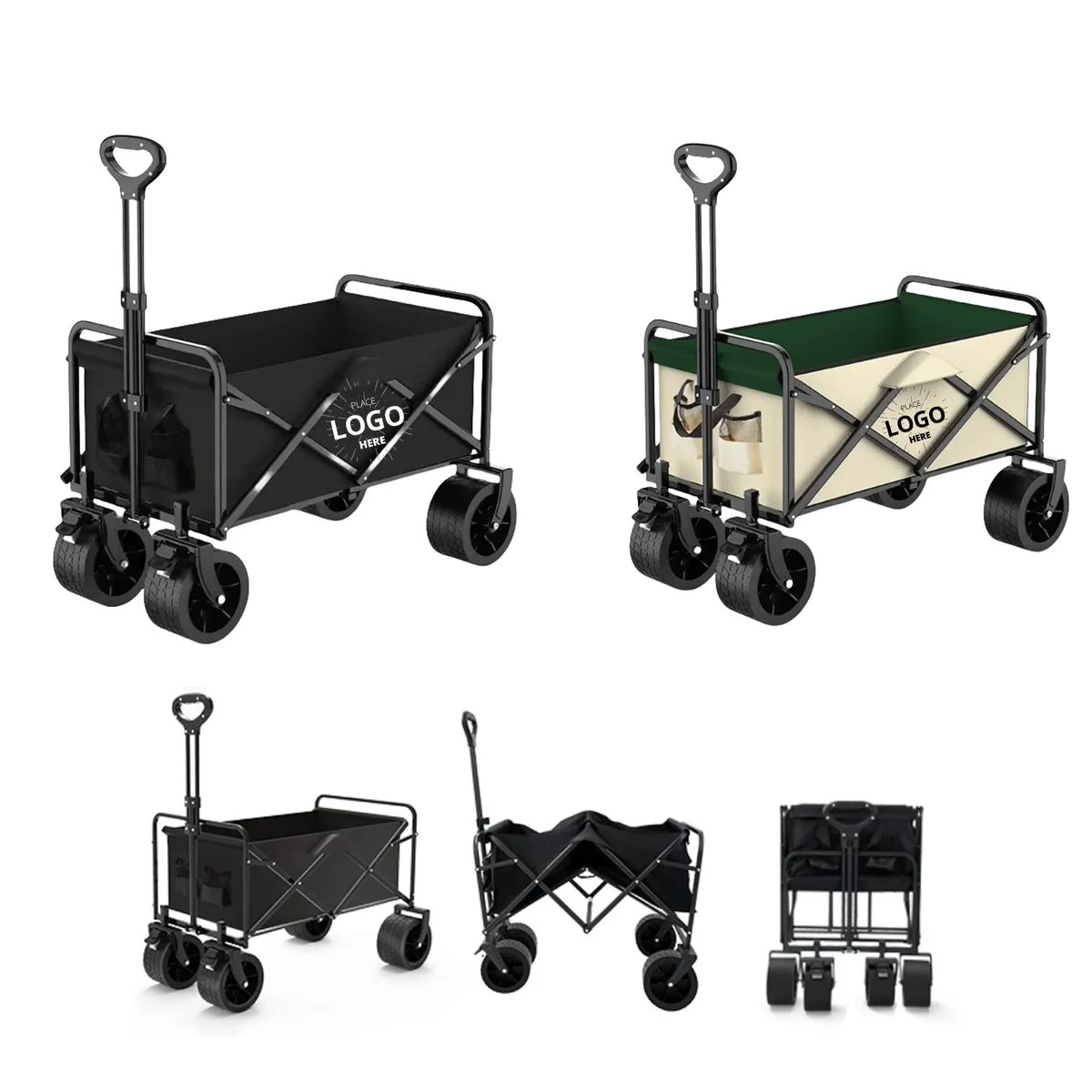 Folding Outdoor Camping Cart Utility Wagon 1