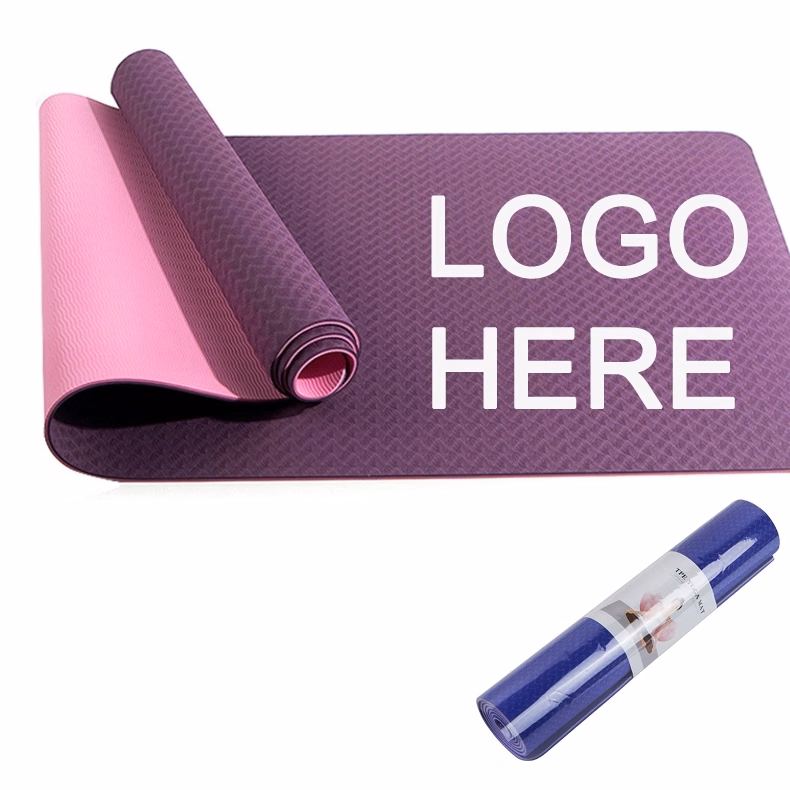 Custom Logo'd TPE Fitness & Yoga Mat - 72.05" x 24.02"