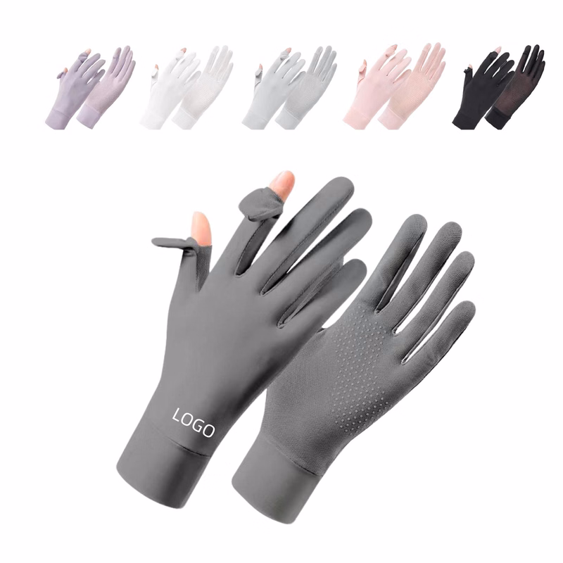 MOQ 10 Breathable sun gloves for cyclists