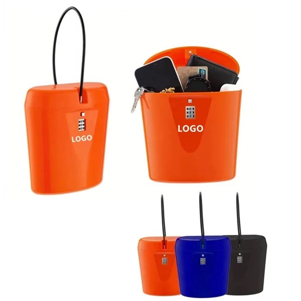 Portable Beach Safe Lock Box 1