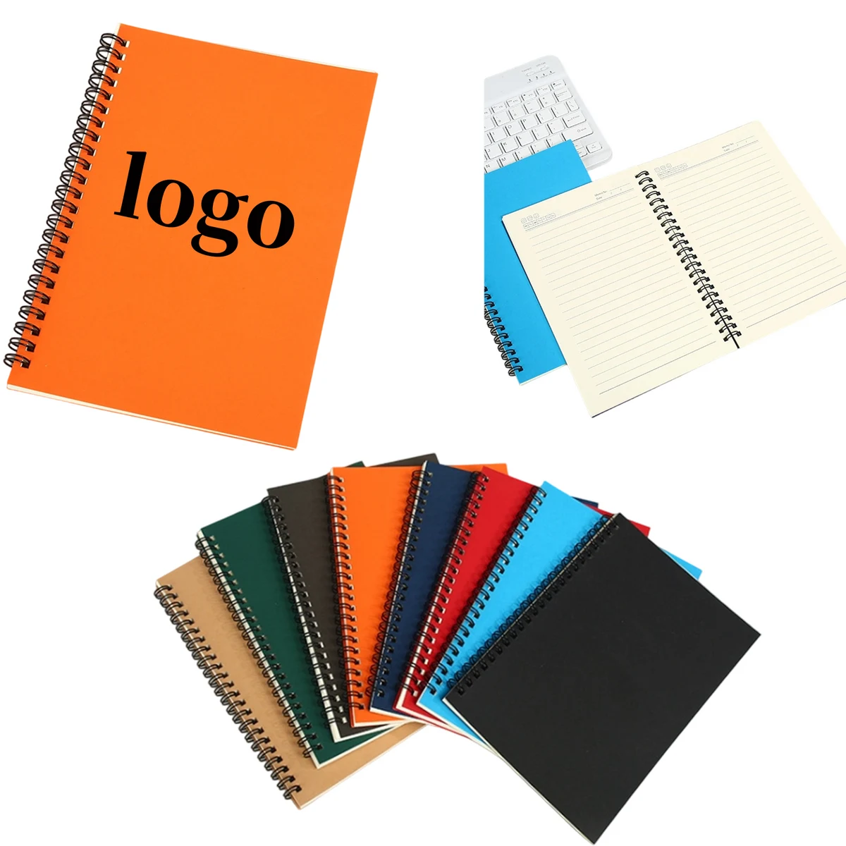 Spiral Bound Office Business Notebook Journals 1