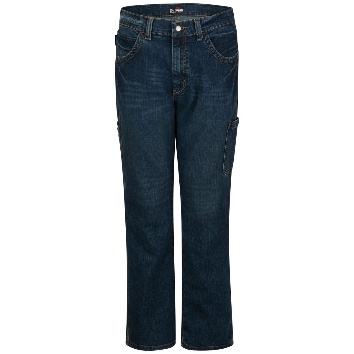 Bulwark® Men's Stretch Denim Dungaree 1