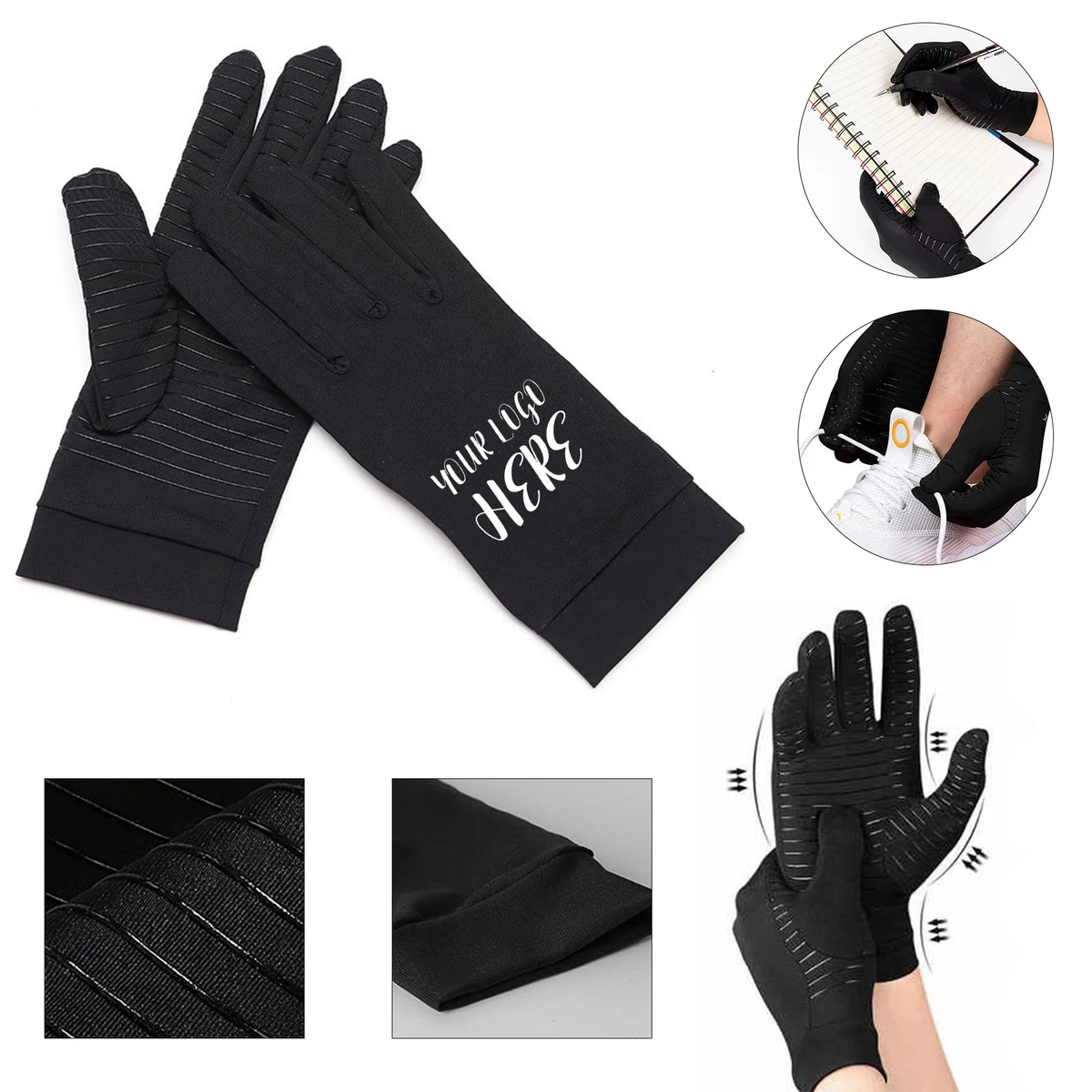 Arthritis Compression Finger Gloves 1