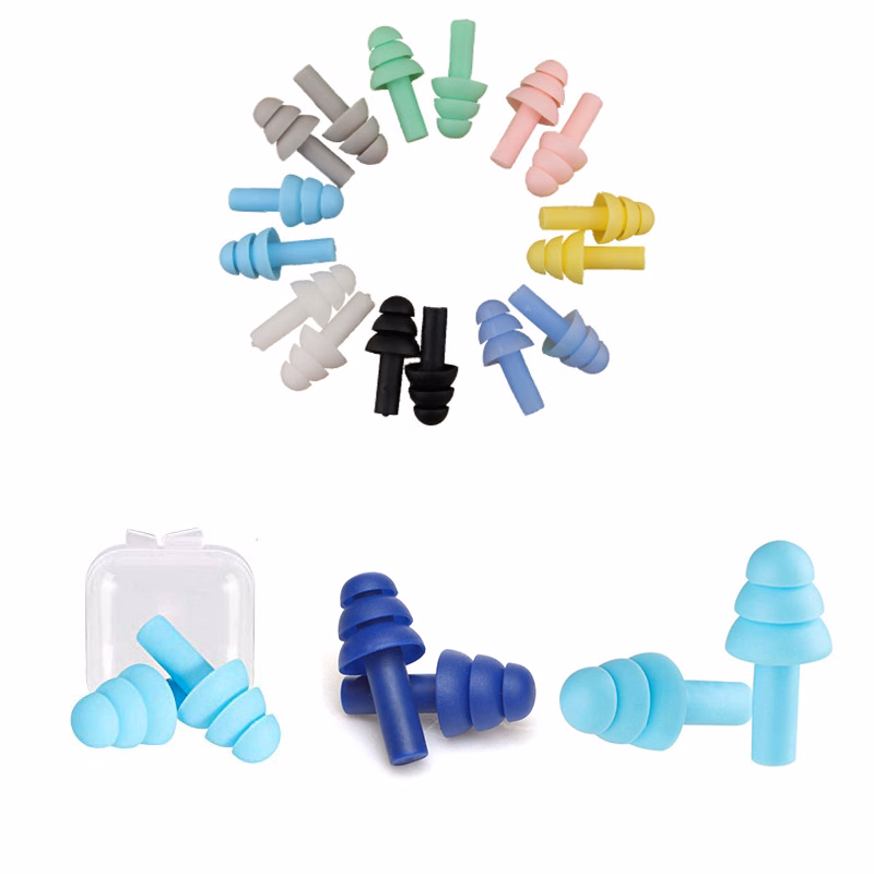 Silicone Anti-Noise Earplugs In Case