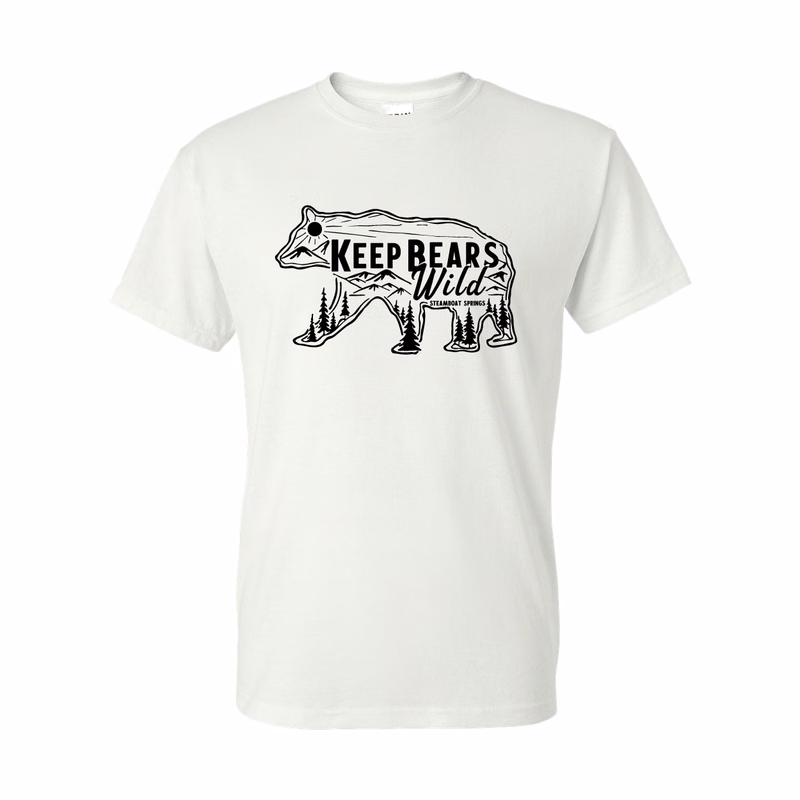 White Medium Weight Poly-Cotton Tee