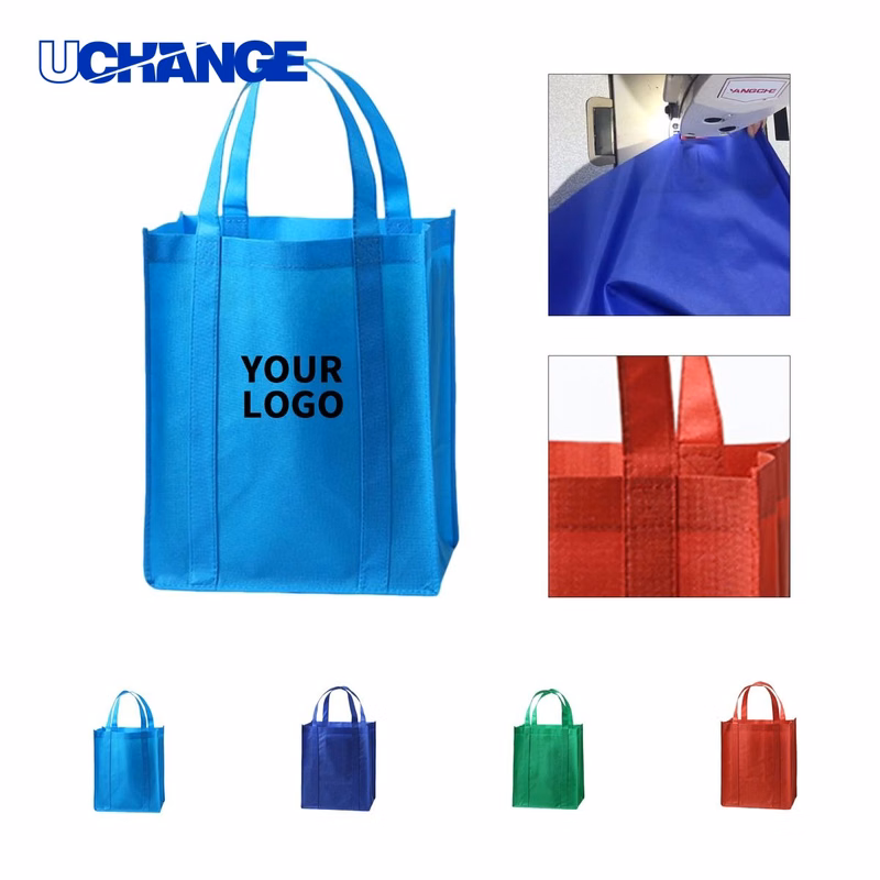 Non Woven Shopper Tote Bag Carrier 13 x 15 x 10 Inches