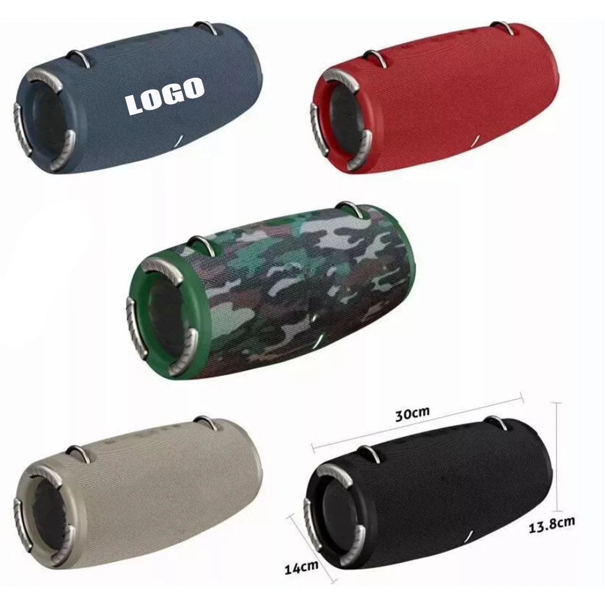 Waterproof And Dustproof Portable Bluetooth Speaker 1