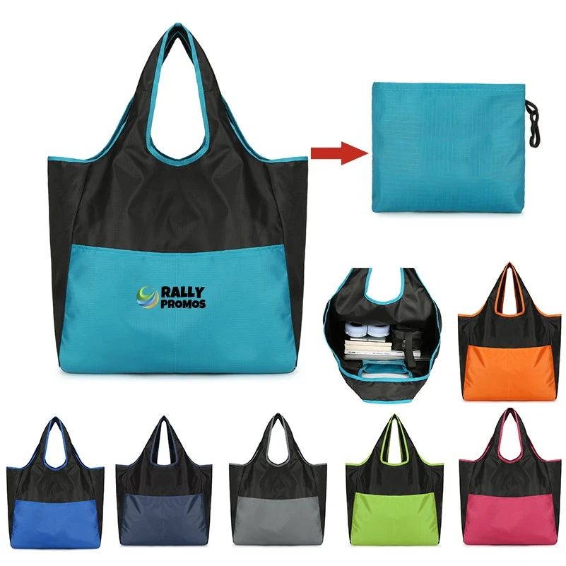 Large Capacity Reusable Foldable Grocery Shopping Tote Bags 1