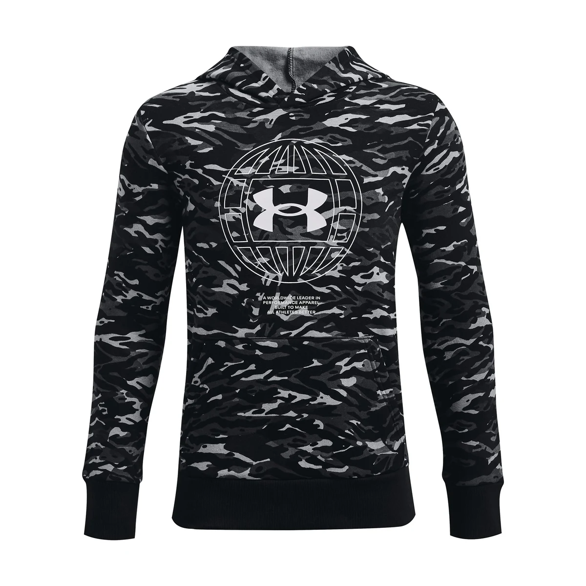 Boys' UA Rival Fleece ANAML Printed Hoodie 1