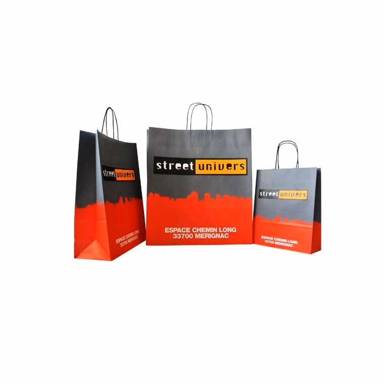 150g Card Paper Bag With Full Color Imprint On All Sides