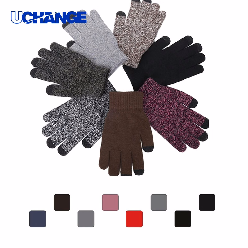 Knitted Warm Touchscreen Gloves