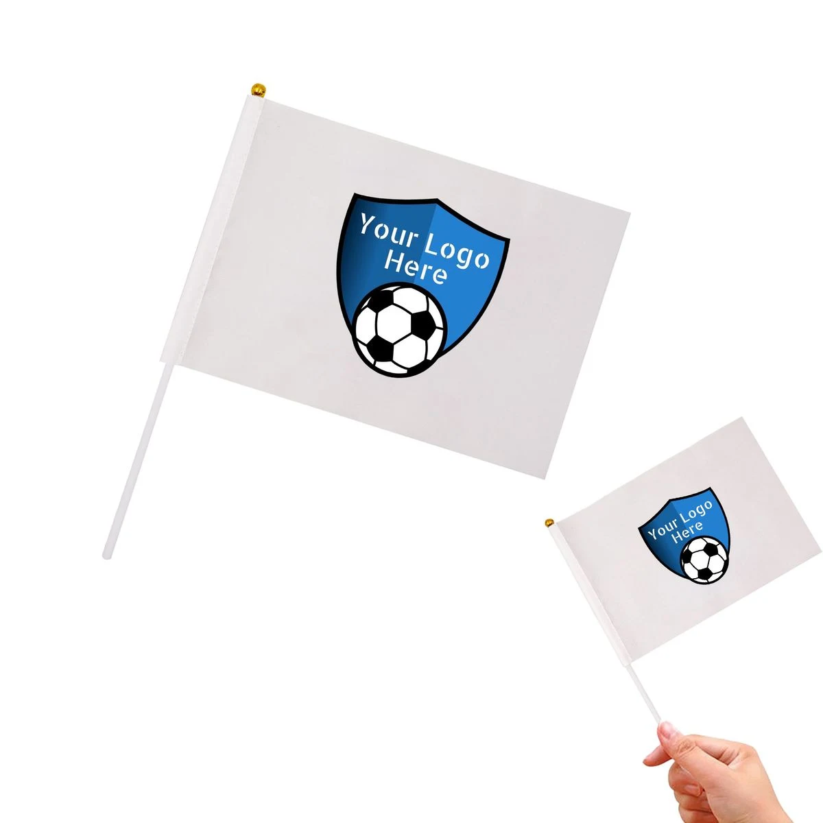 Handheld Waving Stick Flags 1