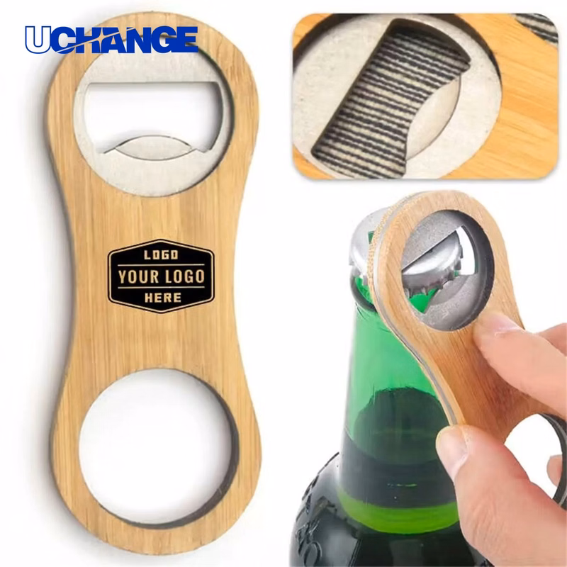 Bamboo Bottle Opener Tool