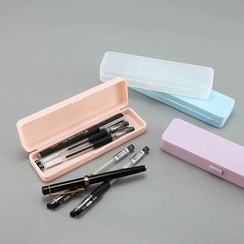 Translucent Frosted Pencil Case 1