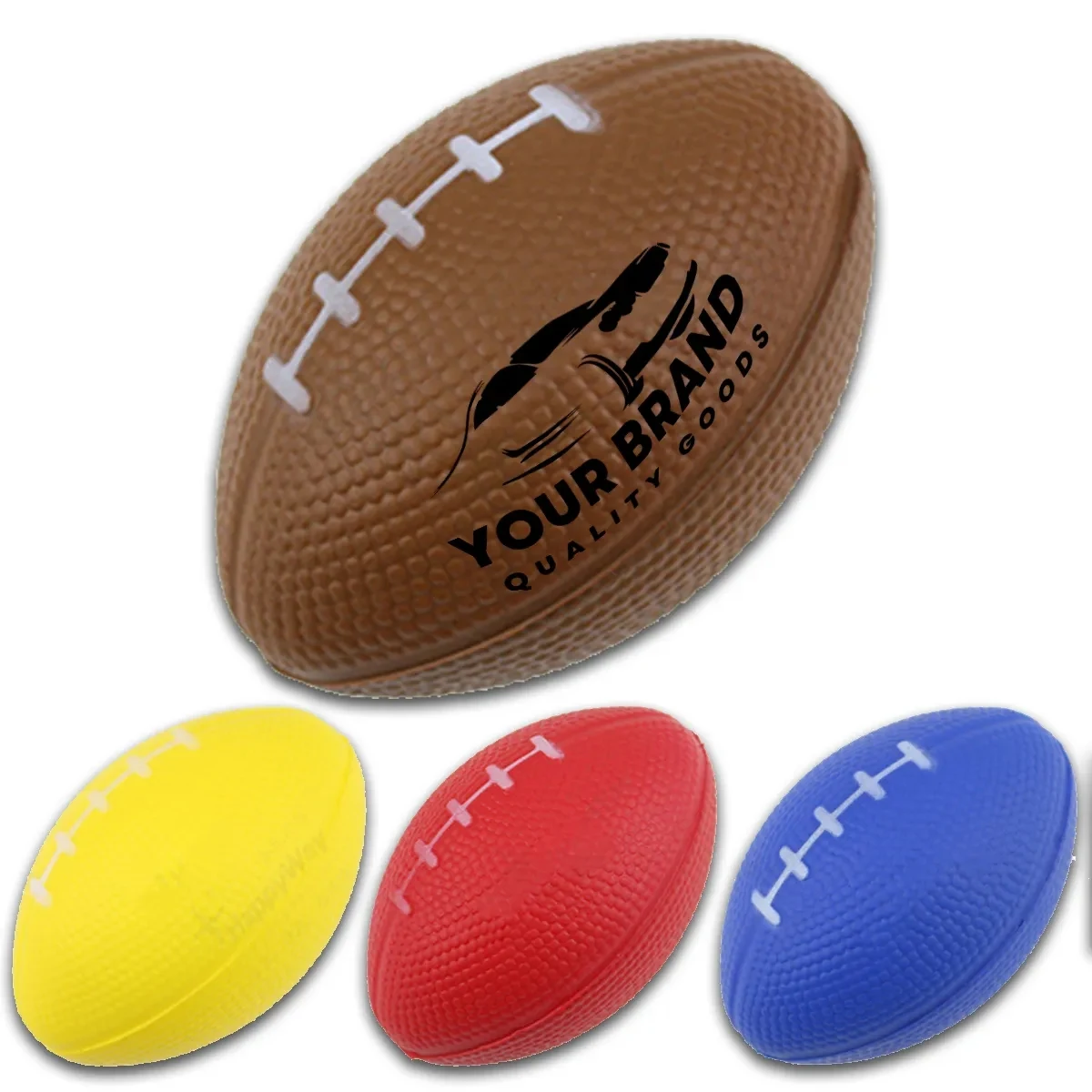 Mini Foam Sports Rugby Football Stress Balls 1