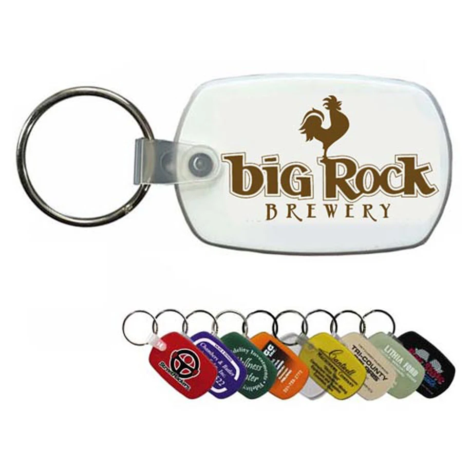 Soft Tag Flexible PVC Keychain 1