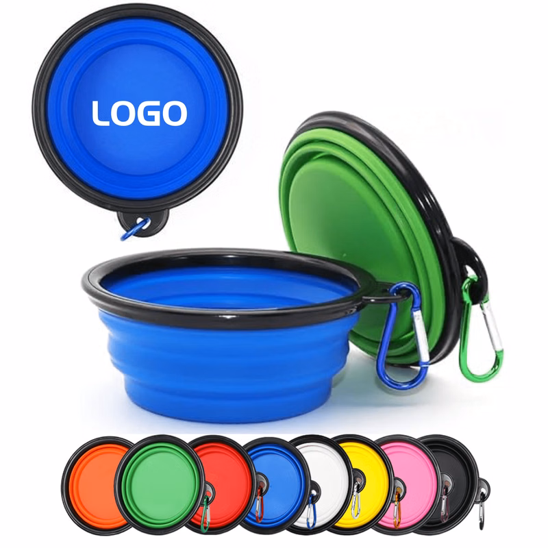 Traveling Camping Walking Foldable Feeding Watering Dish