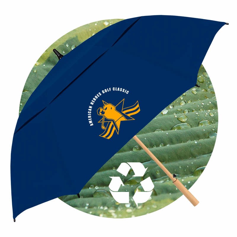 Eco-Friendly Style -- The Vented Enviro Golf Umbrella