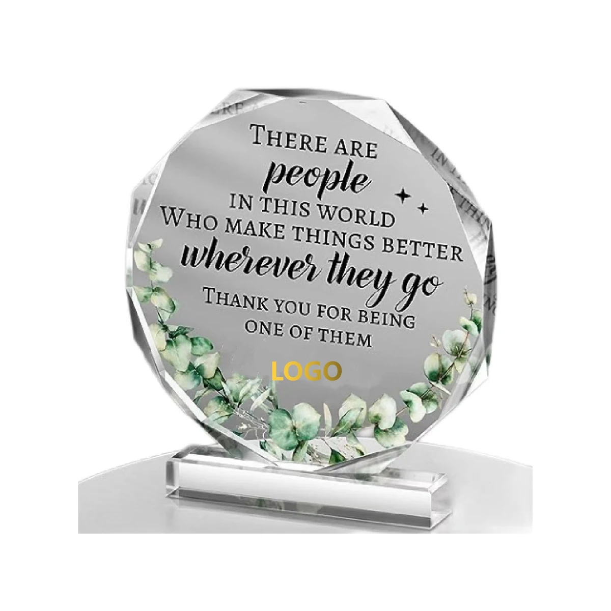 Acrylic Appreciation Award Trophy (direct import) 1