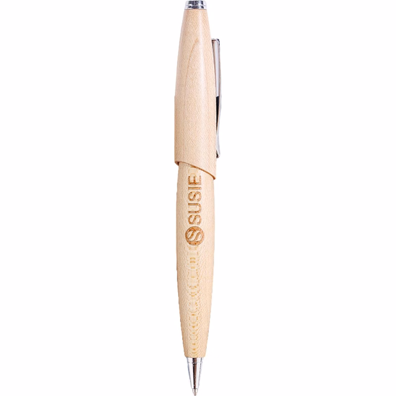 Maple Wood Twist Ballpoint Pen