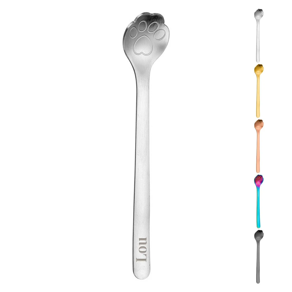 Stainless Steel Cat Claw Coffee Spoon 1