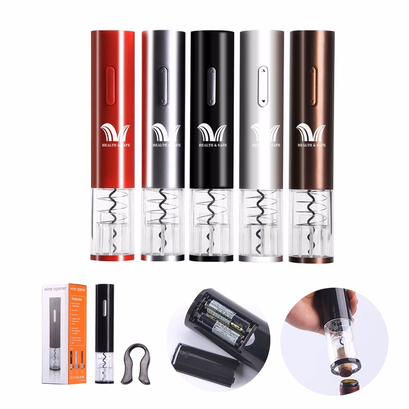 Cordless Electric Wine Bottle Opener with Foil Cutter
