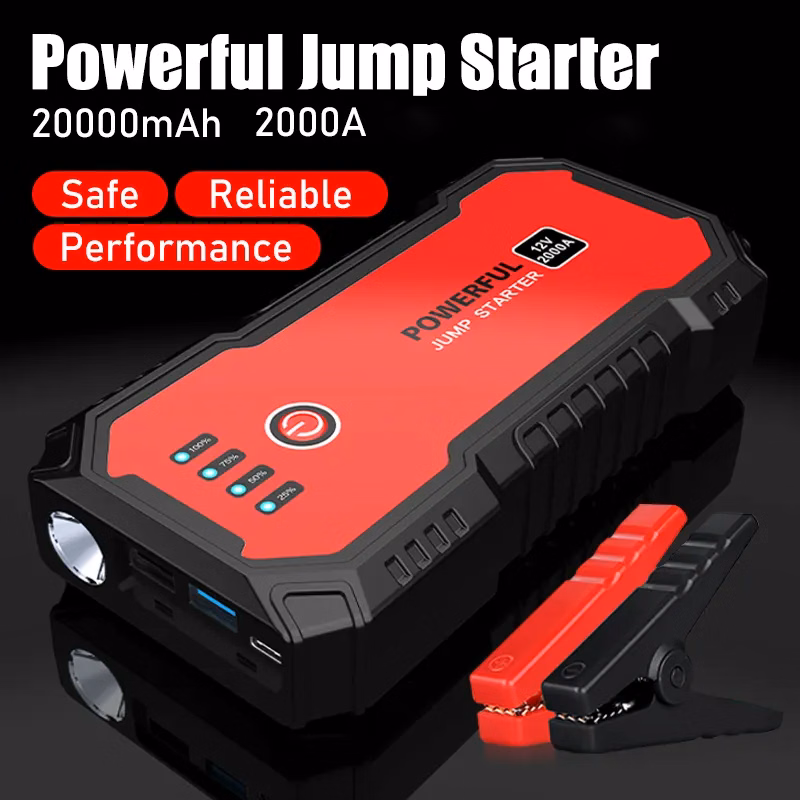 Emergency Car Jump Starter 20000mah 2000A 12V