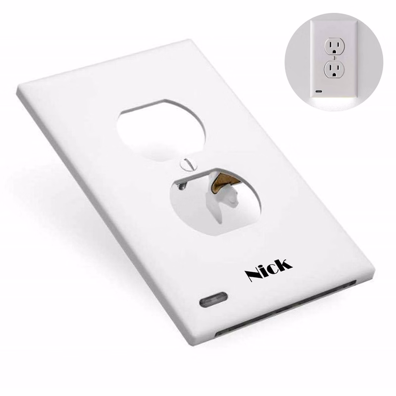 ABS Socket Human Body Induction Night Light
