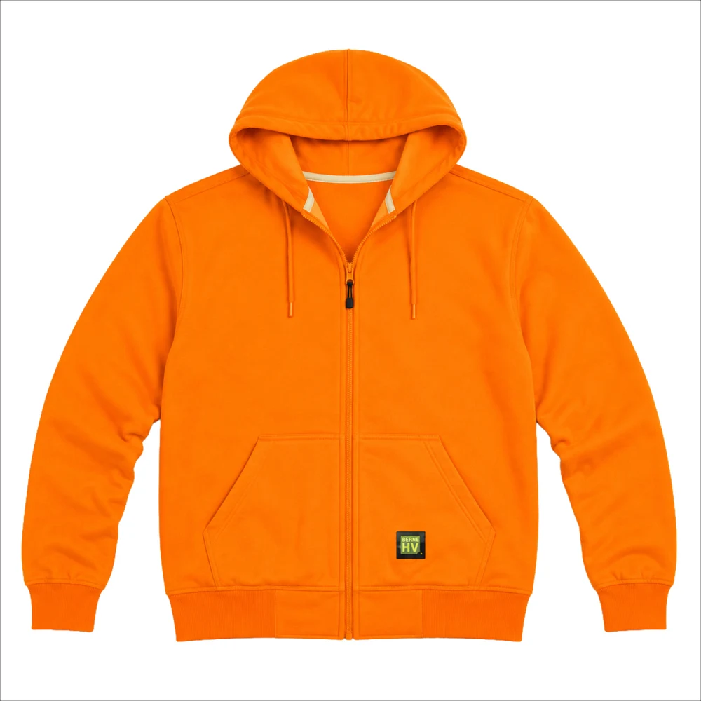 BERNE® Men's Heritage Thermal-Lined Full-Zip Hooded Sweatshirt 1