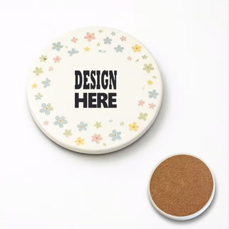 Personalized Ceramic Drink Coaster For Daily Table Decor