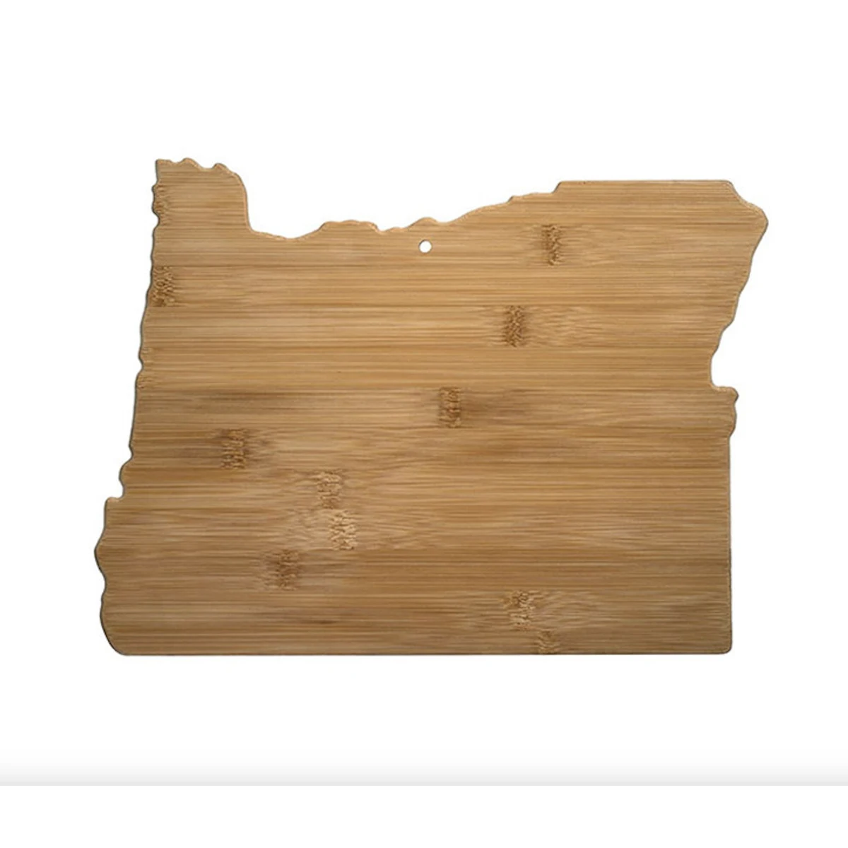 Oregon State Shape Bamboo Cutting Board 1