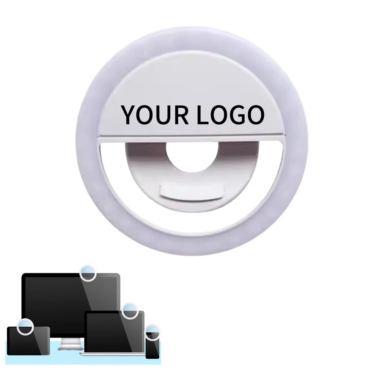 Mini LED Selfie Light for Travel and Events 1