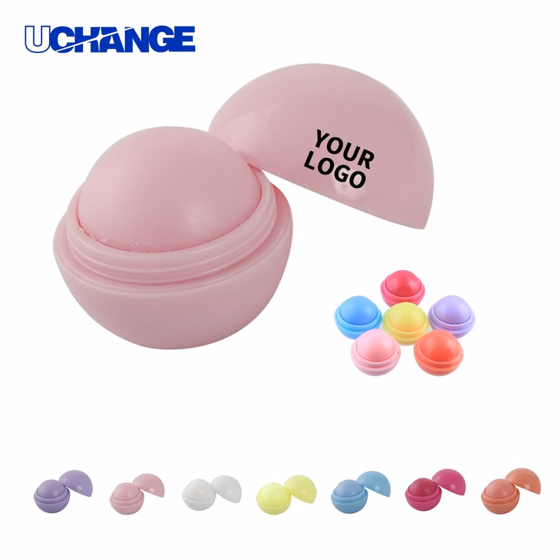 Round Lip Balm Sphere with Vitamin E