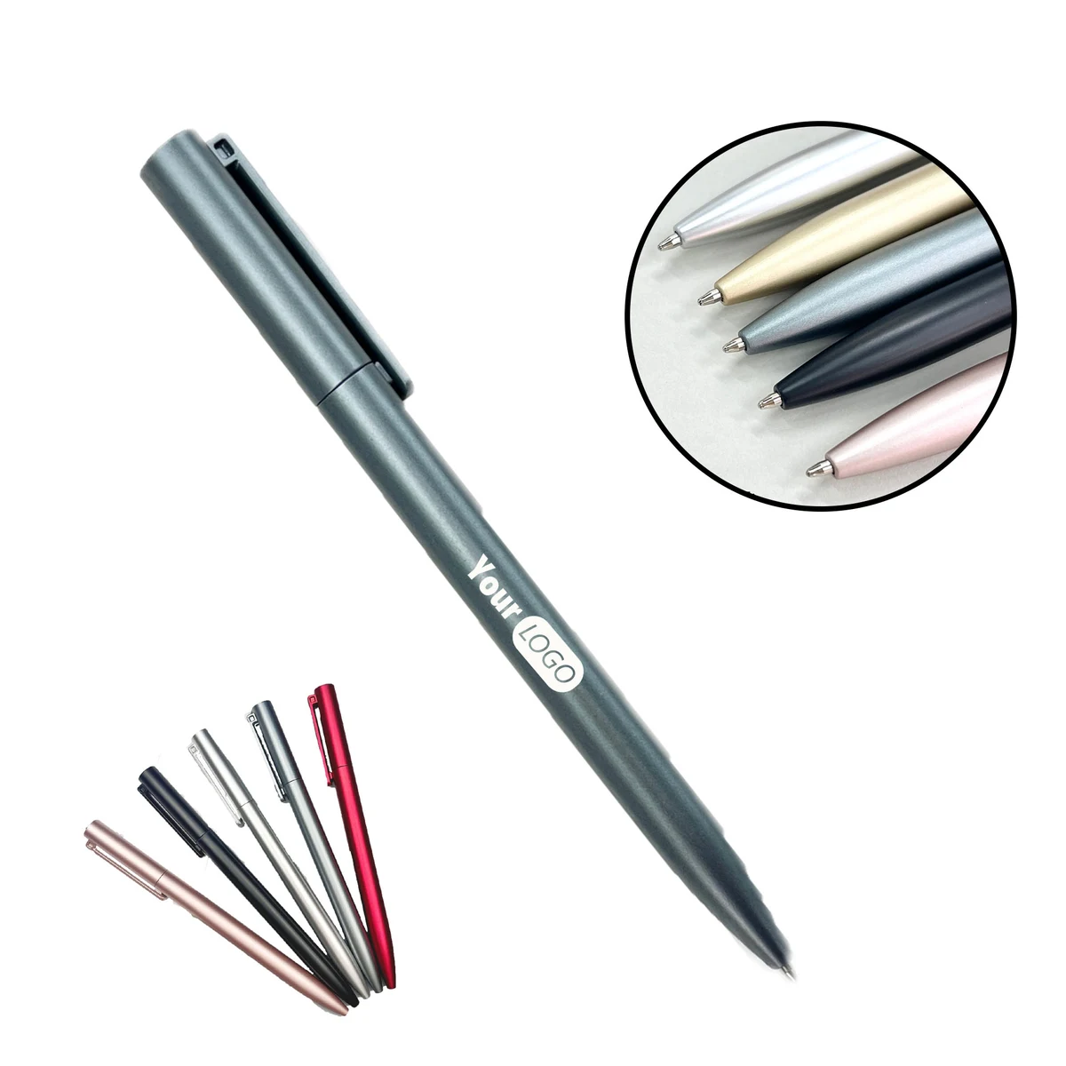 Premium Metal Twist-Action Ballpoint Pen for Corporate Branding 1