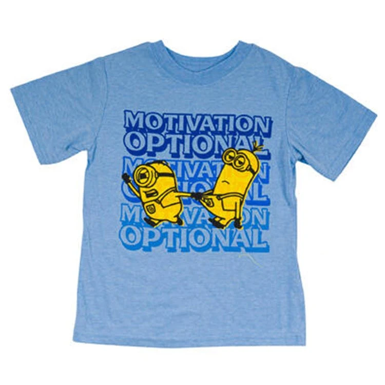 Boys' T-Shirts - Minion Theme Sizes 4 5/6 7 1